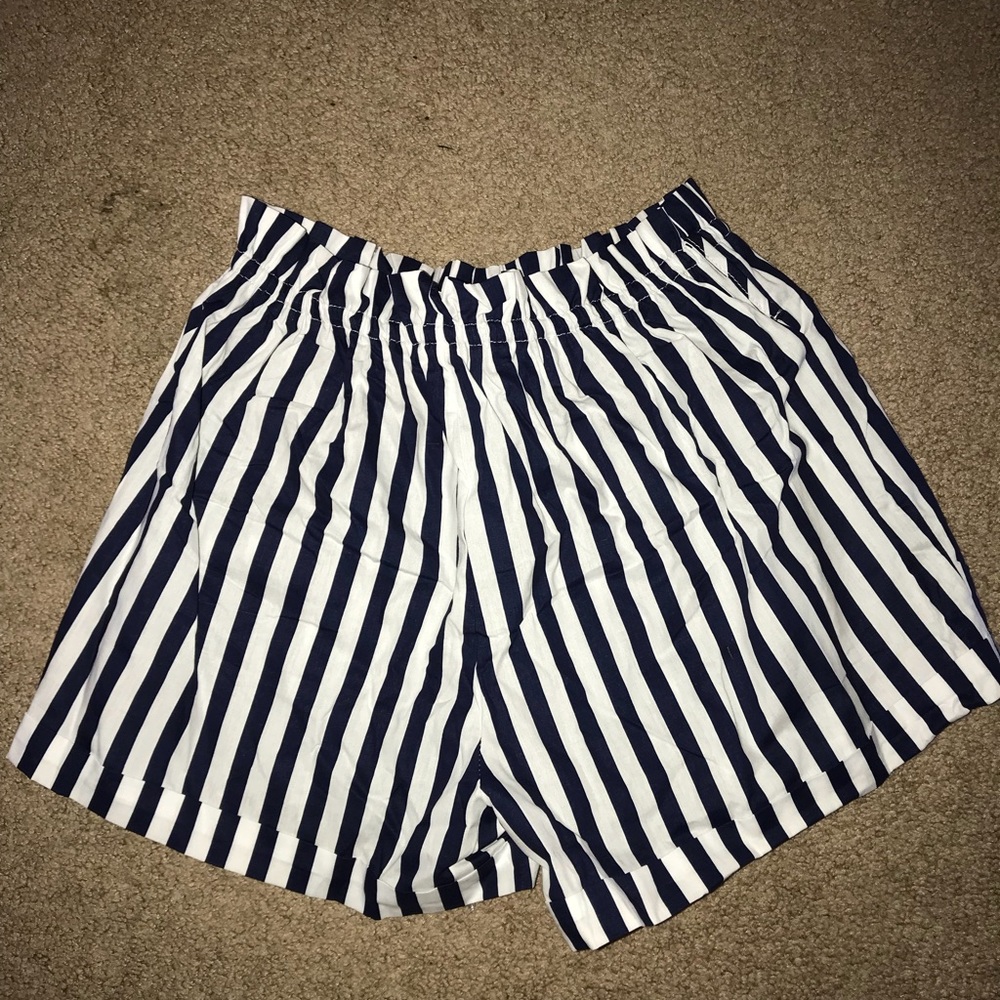 Striped shorts